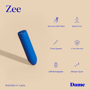 Dame Zee Bullet Vibrator buy at LoveisLove U4Ria Singapore