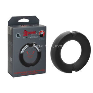 Doc Johnson Kink HYBRID Silicone Covered Metal Cock Ring 35mm Buy in Singapore LoveisLove U4Ria