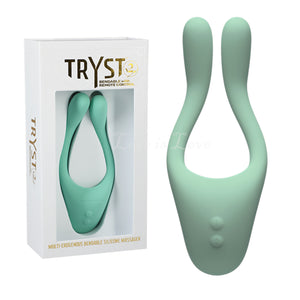 Doc Johnson TRYST V2 Bendable Multi Erogenous Zone Massager with Remote Mint  Buy in Singapore LoveisLove U4Ria