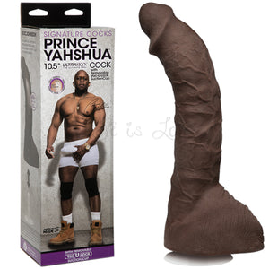 Doc Johnson Vac-U-Lock Signature Prince Yahshua ULTRASKYN 10.5 Inch Cock Chocolate Buy in Singapore LoveisLove U4Ria