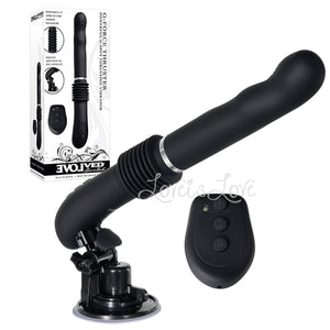 Evolved G-Force Thruster Rechargeable Silicone Black buy in Singapore LoveisLove U4ria