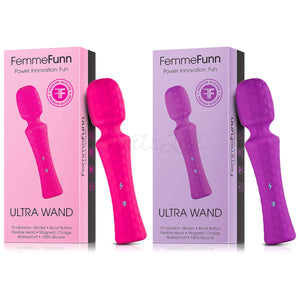 Femme Funn Ultra Wand 8 Inch Pink or Purple buy in Singapore LoveisLove U4ria