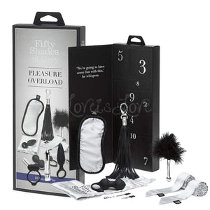Fifty Shades Of Grey Pleasure Overload 10 Days Of Pleasure Couple's Gift Set love is love buy sex toys in singapore u4ria loveislove