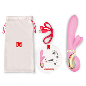 Fun Toys Grabbit USB Rechargeable Vibrator Pink Buy in Singapore LoveisLove U4ria