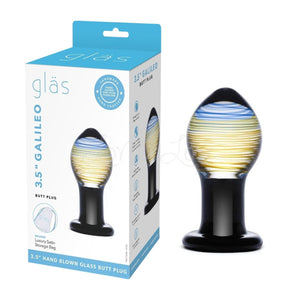 Glas Galileo Butt Plug Dildos - Glass/Ceramic/Metal Glastoy