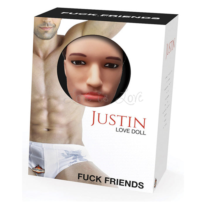 Hott Products Fuck Friends Justin Love Doll With Cock