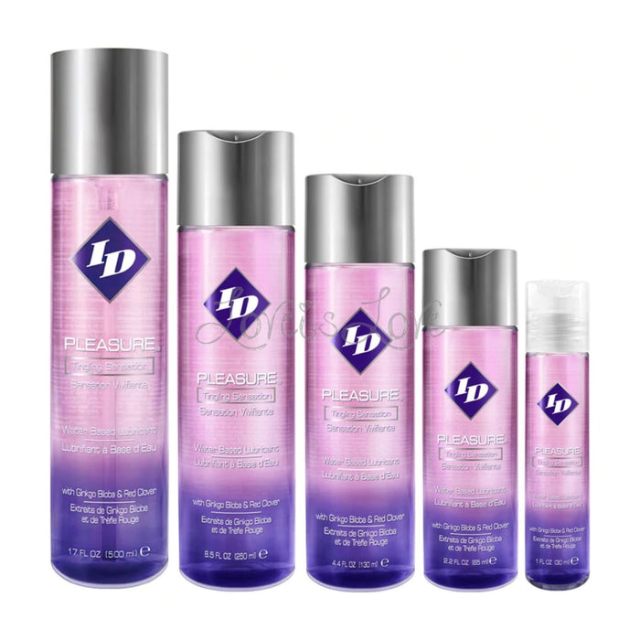 ID Pleasure Tingling Sensation Lubricant (All in New Packaging)