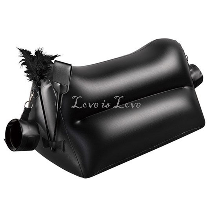 Japan Excellent Power Love Cushion Dark Magic Inflatable Type A (With Cuffs/Spanker/Feather/Tickler)
