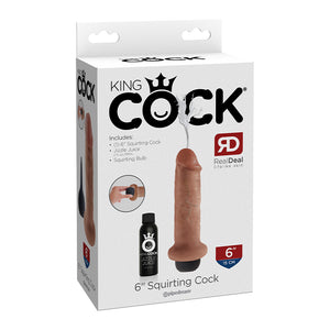 King Cock Squirting Cock 6 Inch