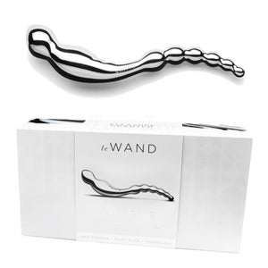 Le Wand Stainless Steel Swerve Double-Ended Pleasure Massager Buy in Singapore LoveisLove U4Ria