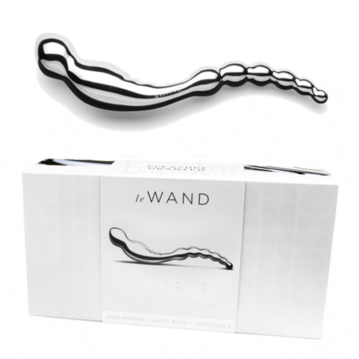 Le Wand Stainless Steel Swerve Double-Ended Pleasure Massager (Smooth and Sleek Dynamic)