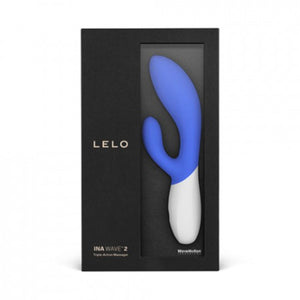 Lelo Ina Wave 2 Rabbit Vibrator Cerise or Plum or Blue Buy in Singapore LoveisLove U4Ria 