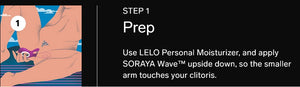 Lelo Soraya Wave luxurious Rabbit vibrator with come hither finger-like motion WaveMotion