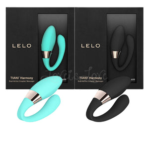 Lelo Tiani Harmony Dual Action App Controlled Couple Vibrator Aqua or Black  love is love buy sex toys in singapore u4ria loveislove