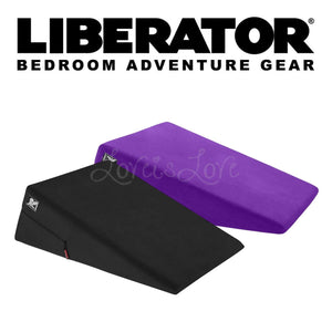 Liberator Ramp  (Microfiber Black or Purple) love is love buy sex toys singapore u4ria