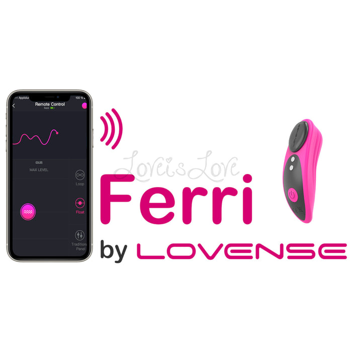 Lovense Ferri Bluetooth App-Controlled Magnetic Panty Vibrator (Authorized Dealer)