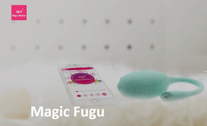 Magic Motion Fugu App Controlled Egg Vibrator Green