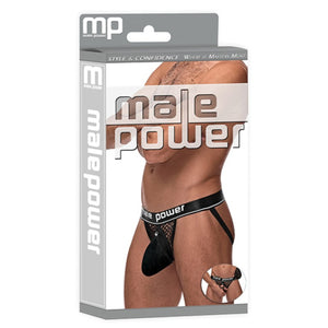 Male Power Cock Pit Fishnet Cock Ring Jock Underwear