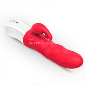 MyToys MyBunny Rechargeable Thrusting India Red Buy in Singapore LoveisLove U4Ria 