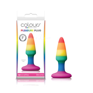 NS Novelties Colours Pride Edition Pleasure Plug Rainbow Buy in Singapore LoveisLove U4ria 
