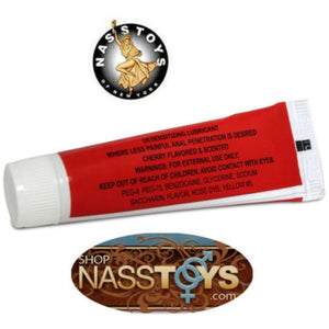 Nasstoys The Original Anal-Ese Cherry Flavored Anal Desensitizing Lubricant love is love buy sex toys in singapore u4ria loveislove