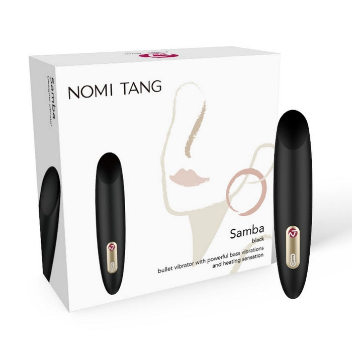 Nomi Tang Samba Heating Bullet Vibrator Black