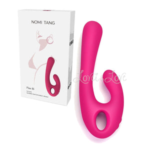 Nomi Tang Flex Bi Bendable Dual Stimulation Vibrator Lavender or Pink buy in Singapore LoveisLove U4ria