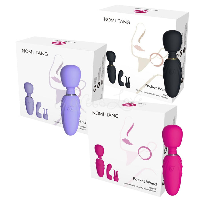 Nomi Tang Pocket Wand Mini Massager With 2 Attachments [Authorized Dealer](Sold Again)