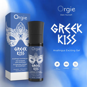 Orgie Greek Kiss Anallingus Stimulating and Exciting Gel buy at LoveisLove U4Ria Singapore