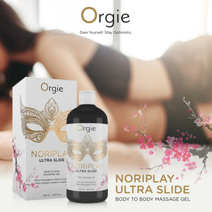 Orgie Noriplay Nuru Massage Gel Ultra Slide 500 ML 16.9 FL OZ Buy in Singapore LoveisLove U4ria