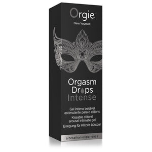 Orgie Orgasm Drops Intense 30 ml 1 fl oz (Newest Orgasm Drops In Intense Edition) love is love buy sex toys in singapore u4ria loveislove