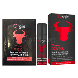 Orgie Touro XXXL Power Cream For Him Erection Enhancer and Enlarger Cream buy at LoveisLove U4Ria Singapore