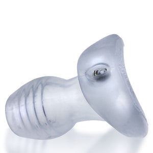 Oxballs Glowhole-2 Buttplug with LED Insert Large Clear Frost Buy in Singapore LoveisLove U4Ria 