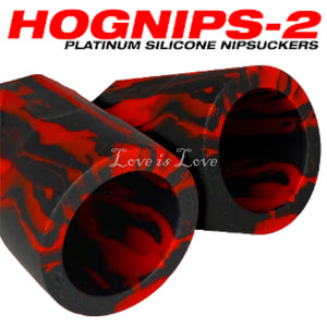 Oxballs Hognips-2 Huge Silicone Nipple Suckers OX-1916 Black/Red Buy in Singapore LoveisLove U4Ria 