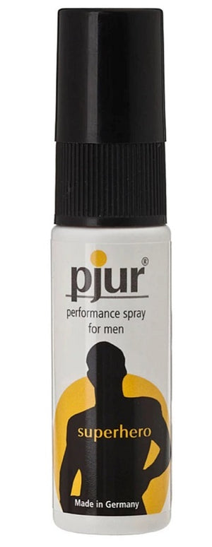Pjur Superhero Performance for Men 20 ML Enhancers & Essentials - Delay Pjur Pjur Superhero STRONG Performance Spray 20 ml (0.68 fl oz)  Buy in Singapore LoveisLove U4Ria 