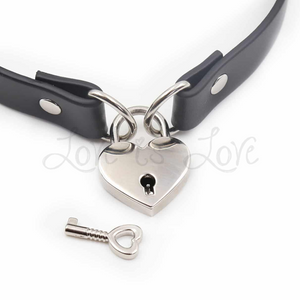Ple'sur Collar Heart Lock Connector Neck Collar With Key Buy In Singapore LoveisLove U4ria