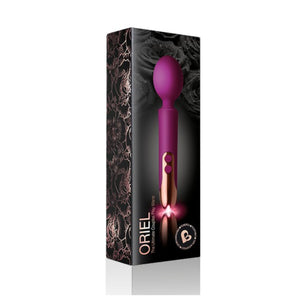 Rocks-off 10 Speed Oriel Rechargeable Wand Black or Fuchsia Buy in Singapore LoveisLove U4Ria 
