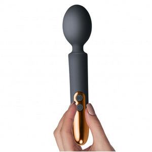 Rocks-off 10 Speed Oriel Rechargeable Wand Black Buy in Singapore LoveisLove U4Ria 