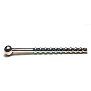 Rouge Stainless Steel Beaded Urethral Sound With Stopper Buy In Singapore Love Is Love u4ria Sex Toys