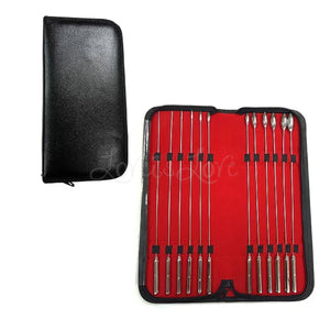 Rouge Stainless Steel Rosebud Urethral Sound Kit Set of 12 love is love buy sex toys in singapore u4ria loveislove