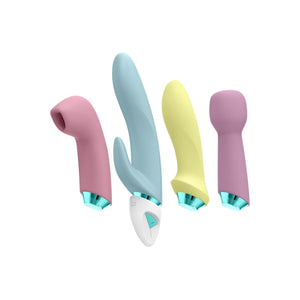 Satisfyer Fabulous Four or Marvelous Four Air Pulse and Vibrator Set Buy in Singapore LoveisLove U4Ria