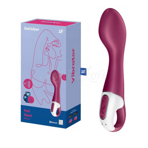 Satisfyer Hot Spot Heated G Spot Vibrator Pink love is love buy sex toys singapore u4ria