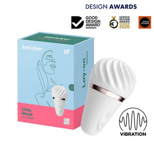 Satisfyer Little Wand Lay-On Vibrator love is love buy sex toys in singapore u4ria loveislove