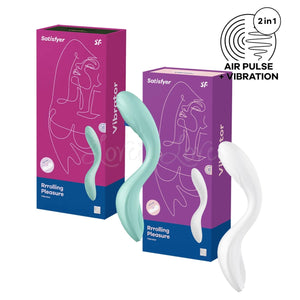 Satisfyer Rrrolling Pleasure G-spot Vibrator Mint or White love is love buy sex toys in singapore u4ria loveislove