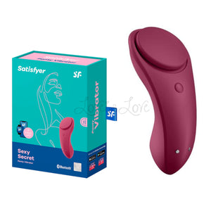 Satisfyer Sexy Secret App-Controlled Panty Vibrator Red Buy in Singapore LoveisLove U4Ria