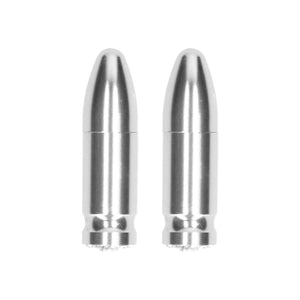 Shots Ouch Magnetic Nipple Clamps Diamond Bullet in Silver Buy in Singapore LoveisLove U4Ria