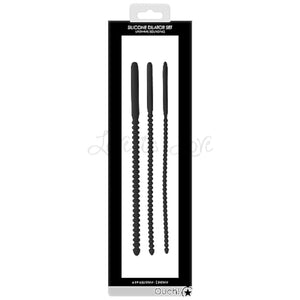 Shots Ouch! Urethral Sounding Silicone Dilator Set Buy in Singapore LoveisLove U4Ria