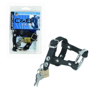 Spartacus Locking C&B Penis Harness Buy in Singapore LoveisLove U4Ria