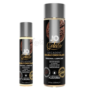 System JO Gelato Decadent Double Chocolate Water-Based Personal Lubricant 30 ml 1 fl oz or 120 ML 4 FL OZ buy in Singapore LoveisLove U4ria