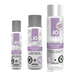 System JO For Her Agape Original Water-based Lubricant 1 oz or 2 oz or 4 oz  buy in Singapore LoveisLove U4ria